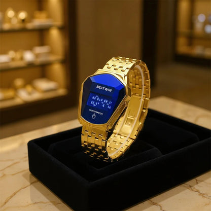 Relojes de lujo: elegancia dorada ⚜️ ¡y tecnología táctil inteligente que cautiva a todos!