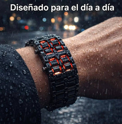 RELOJ DIGITAL BINARIO LED PARA HOMBRE