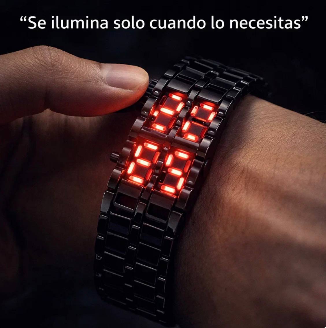 RELOJ DIGITAL BINARIO LED PARA HOMBRE