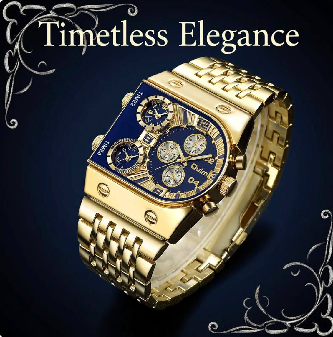 Reloj Oulm moderno para hombre