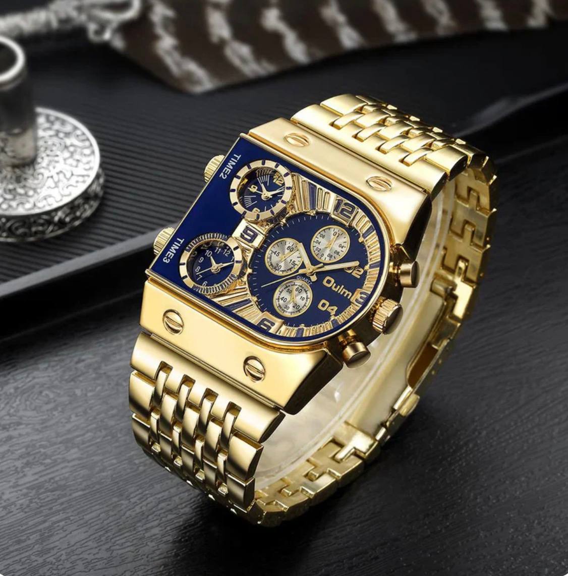 Reloj Oulm moderno para hombre