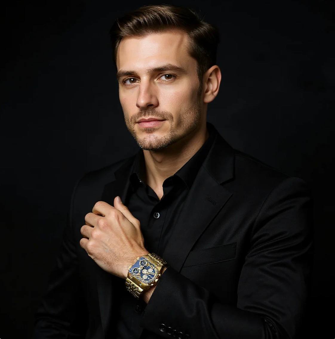 Reloj Oulm moderno para hombre