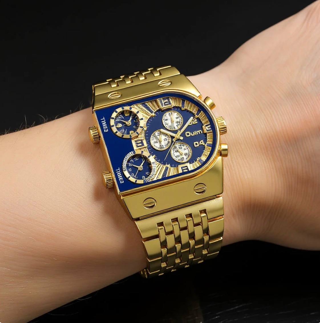 Reloj Oulm moderno para hombre