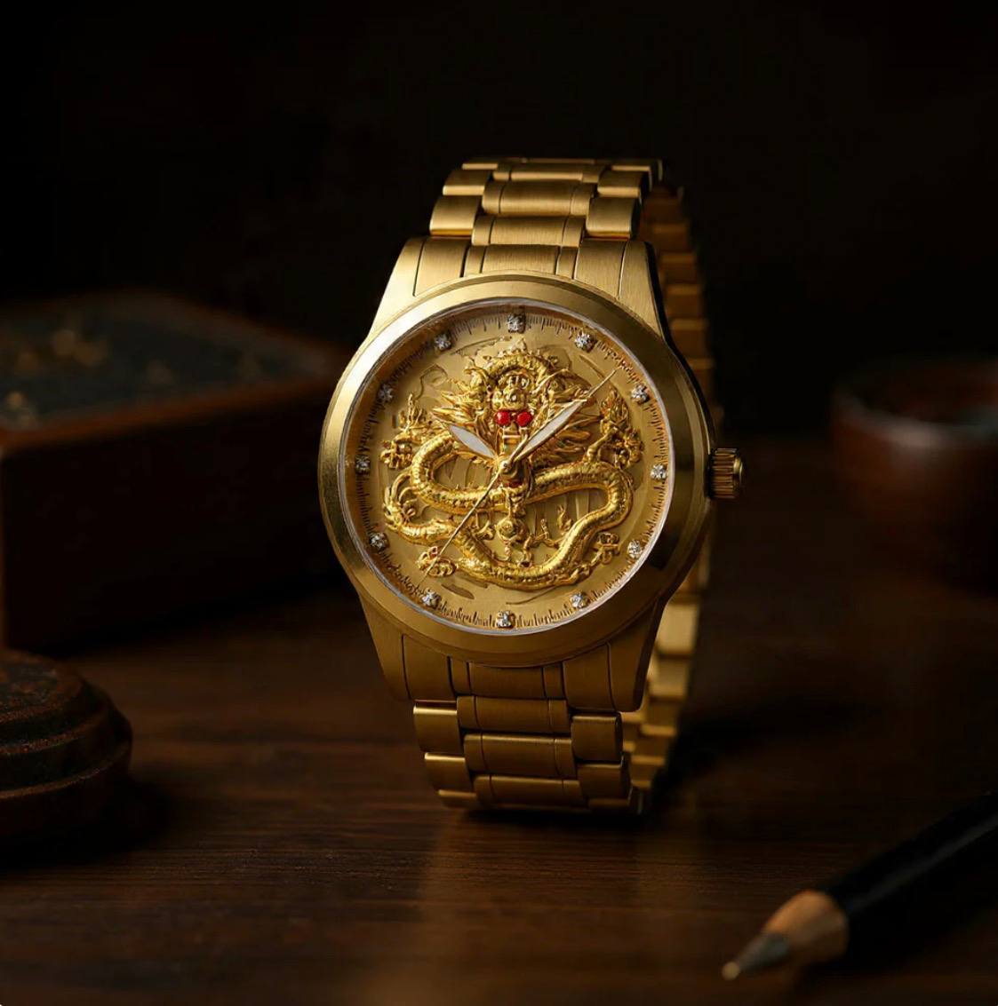 Reloj de dragón | la elegancia Del poder