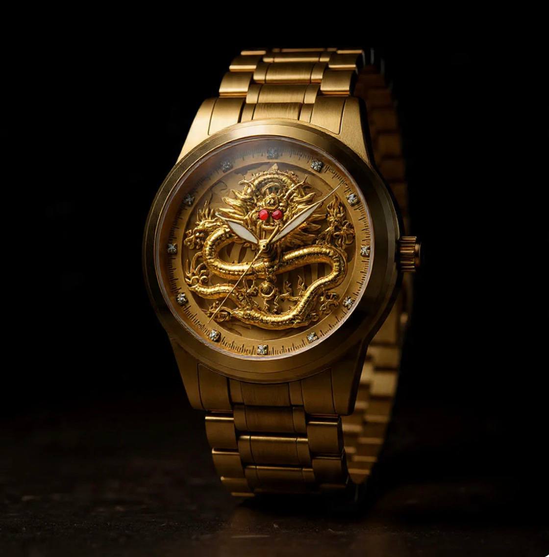 Reloj de dragón | la elegancia Del poder