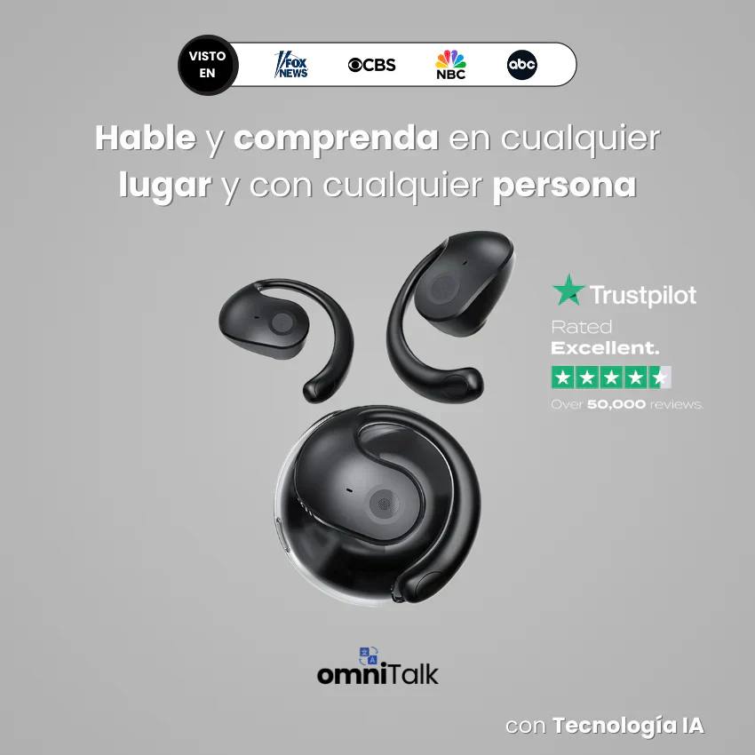 omniTalk™ – Auriculares Traductores TODO-en-1
