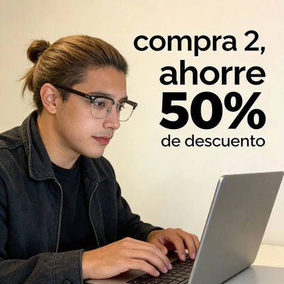 🔥 2×1 Gafas de Lectura y Lentes ^Numero 1.5^ con Filtro de Luz Azul