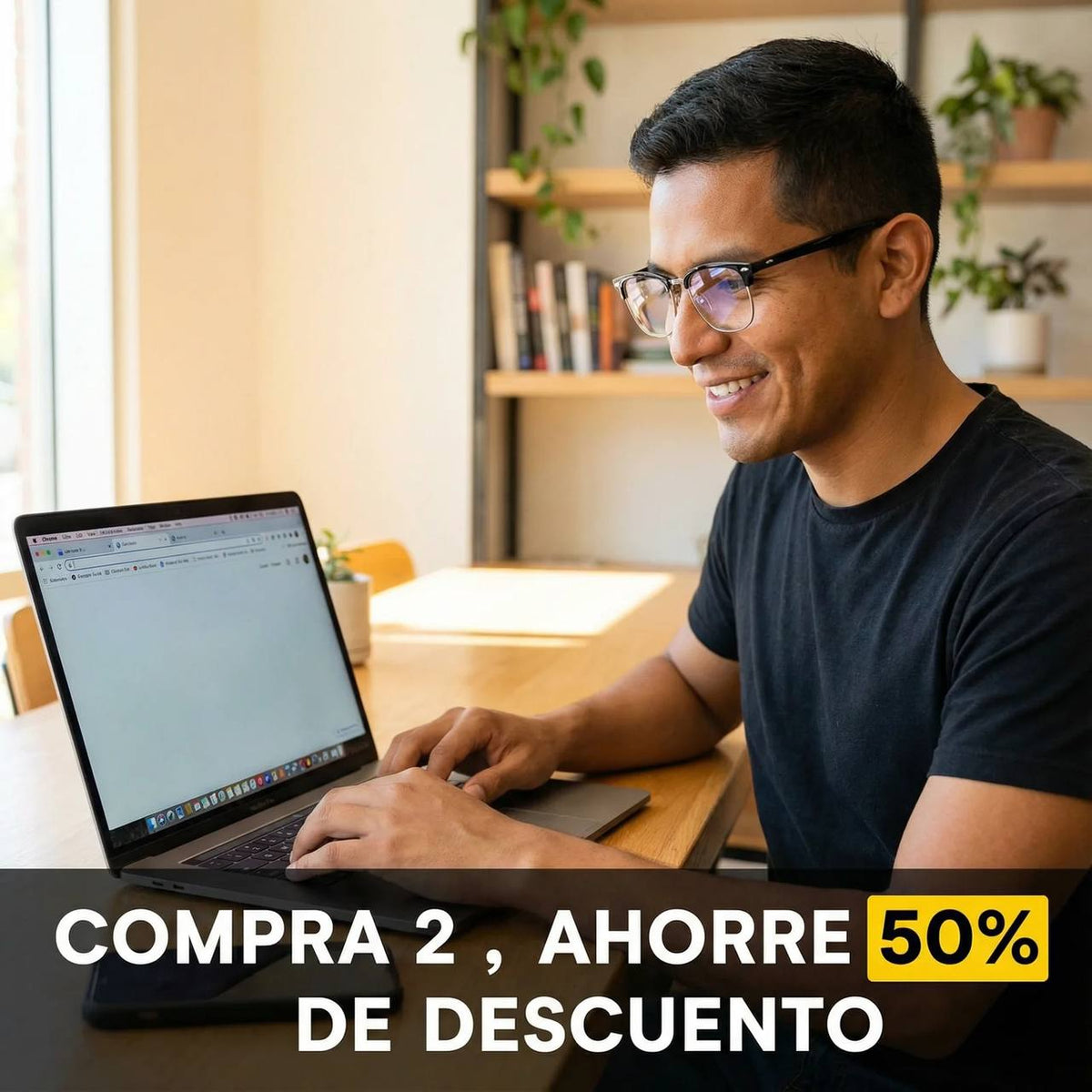 🔥 2×1 Gafas de Lectura y Lentes ^Numero 1.5^ con Filtro de Luz Azul